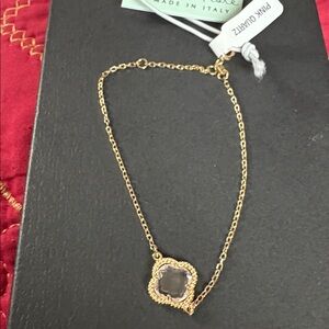 NWT MIA FIORE BRACELETS 14 K REAL GOL D CHAIN BRACELET. 71/2 INCHES.